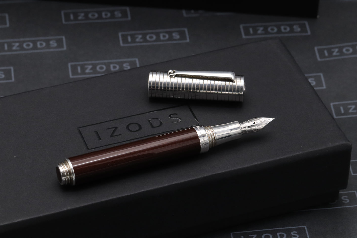 Montegrappa Espressione Duetto Silver Brown Fountain Pen