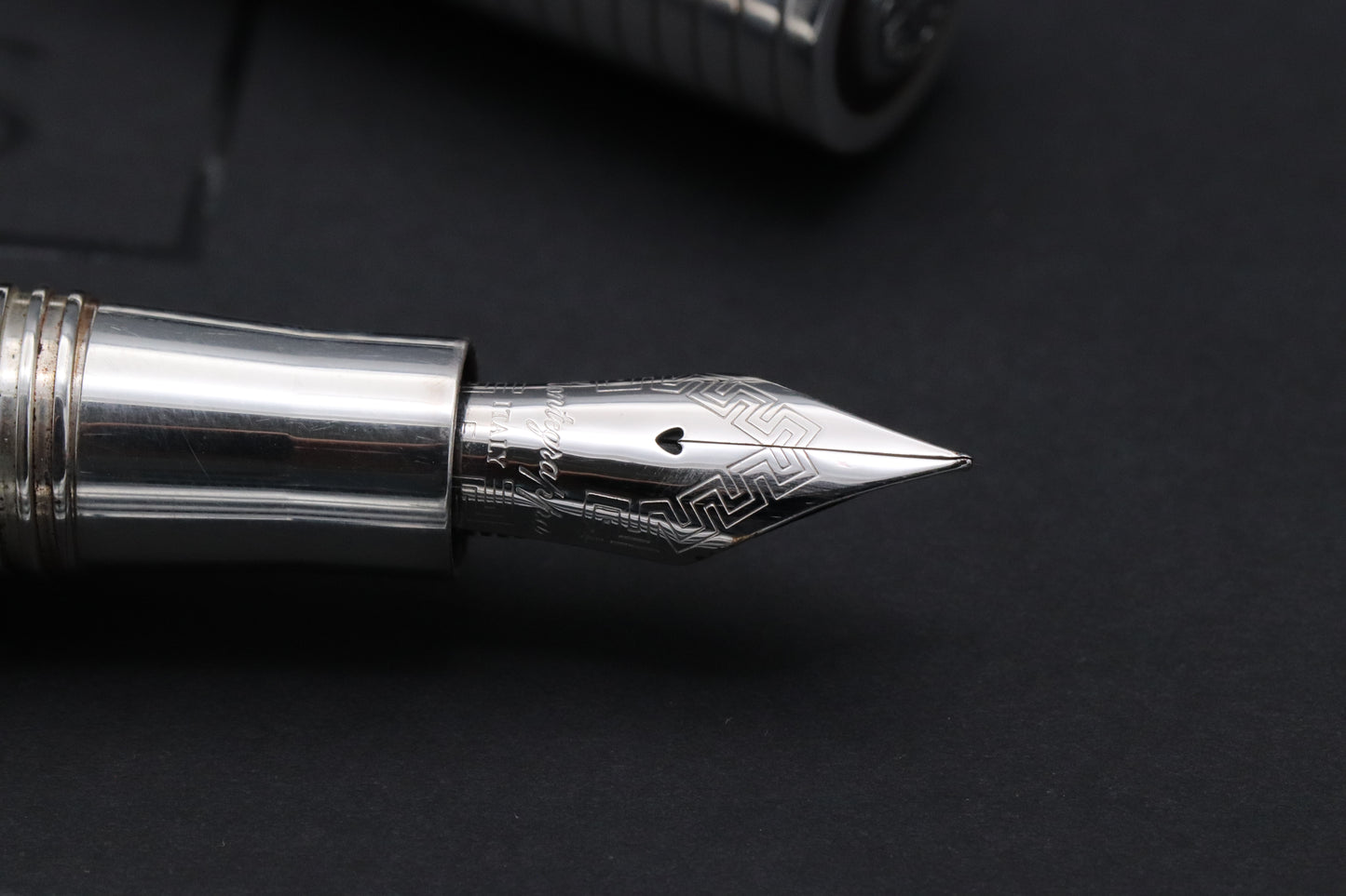 Montegrappa Espressione Duetto Silver Brown Fountain Pen