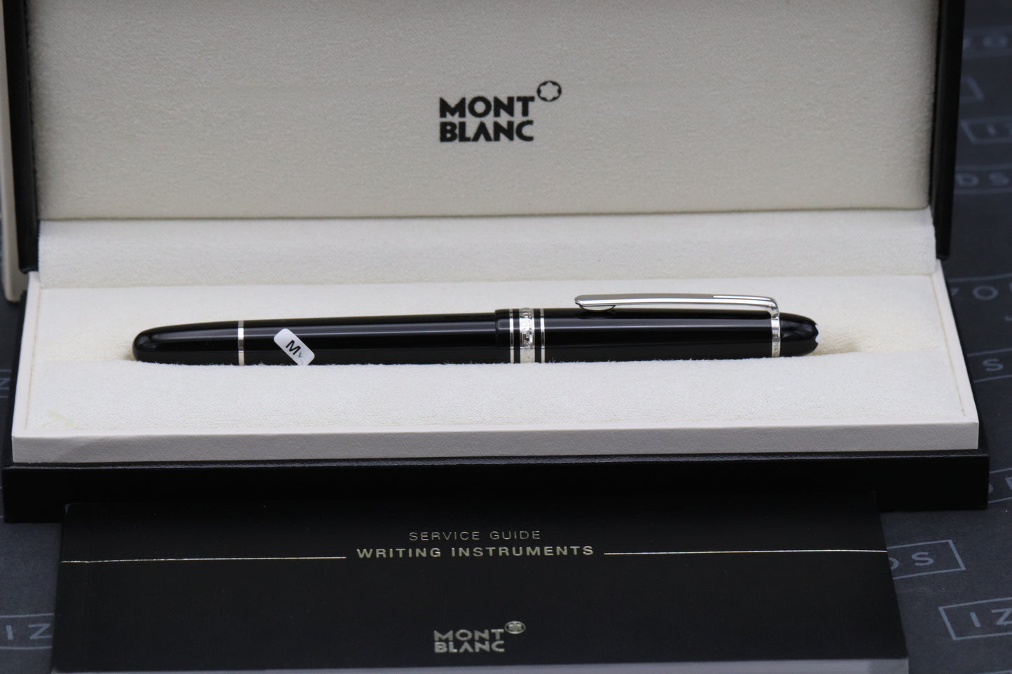 Montblanc Meisterstuck 145 Classique Platinum Coated Fountain Pen - UNUSED