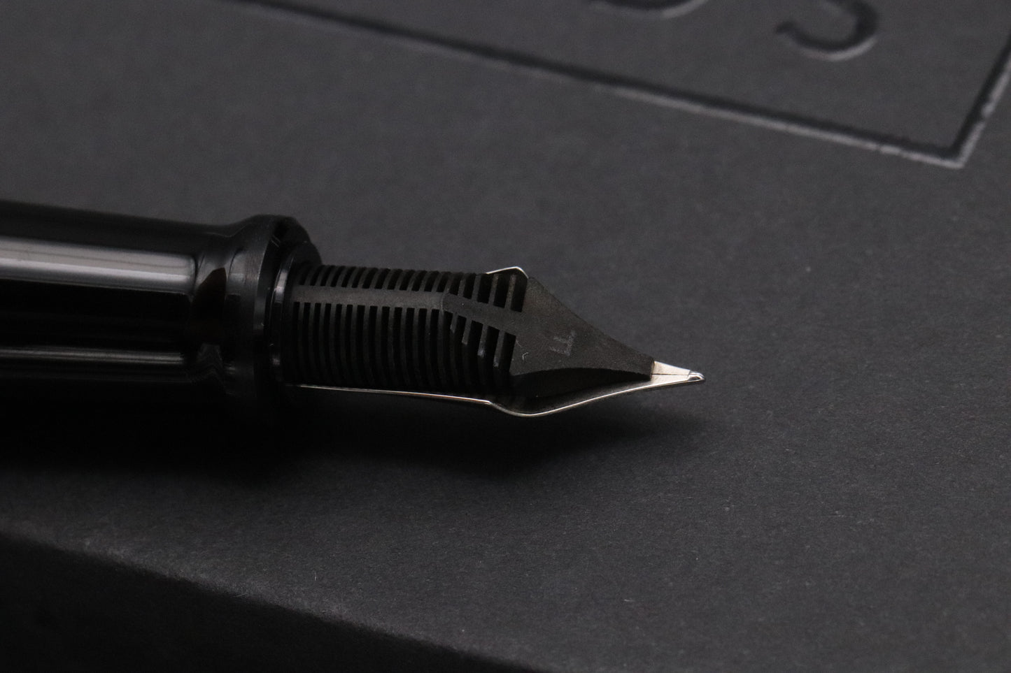 Aurora Talentum Black Chrome Fountain Pen
