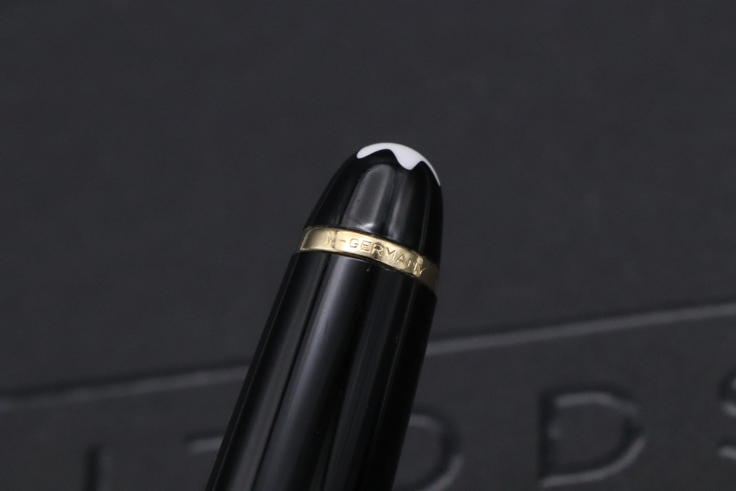Montblanc Meisterstuck 144 Classique Gold Coated Fountain Pen - Monotone EF Nib