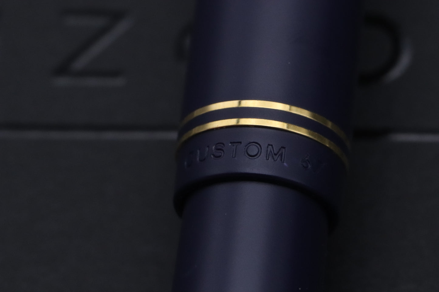 Pilot Custom 67 Dark Blue Fountain Pen - EF Nib