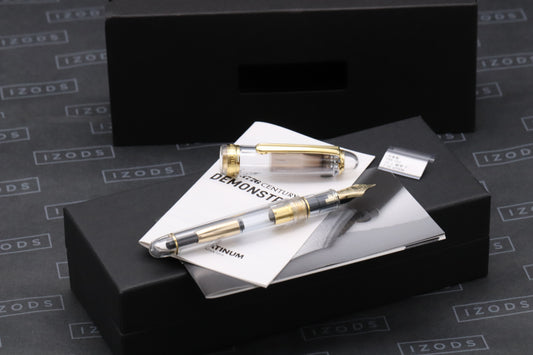 Platinum 3776 Century 15th Anniversary 2.0 LE Demonstrator Fountain Pen - UNUSED -  Fine Nib