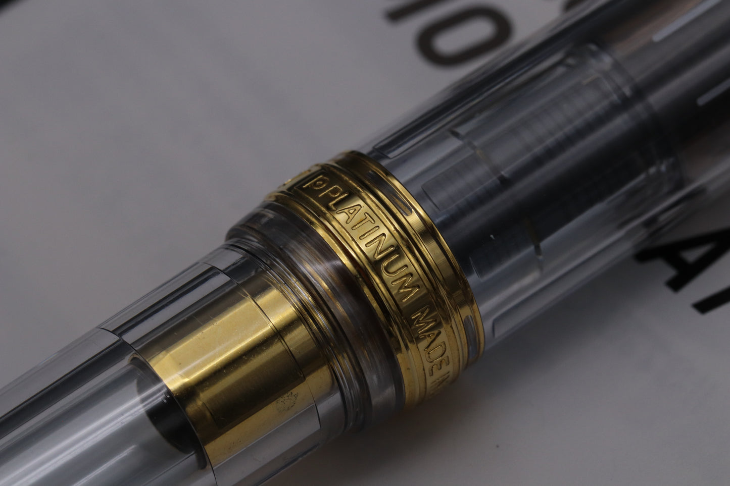 Platinum 3776 Century 15th Anniversary 2.0 LE Demonstrator Fountain Pen - UNUSED -  Fine Nib