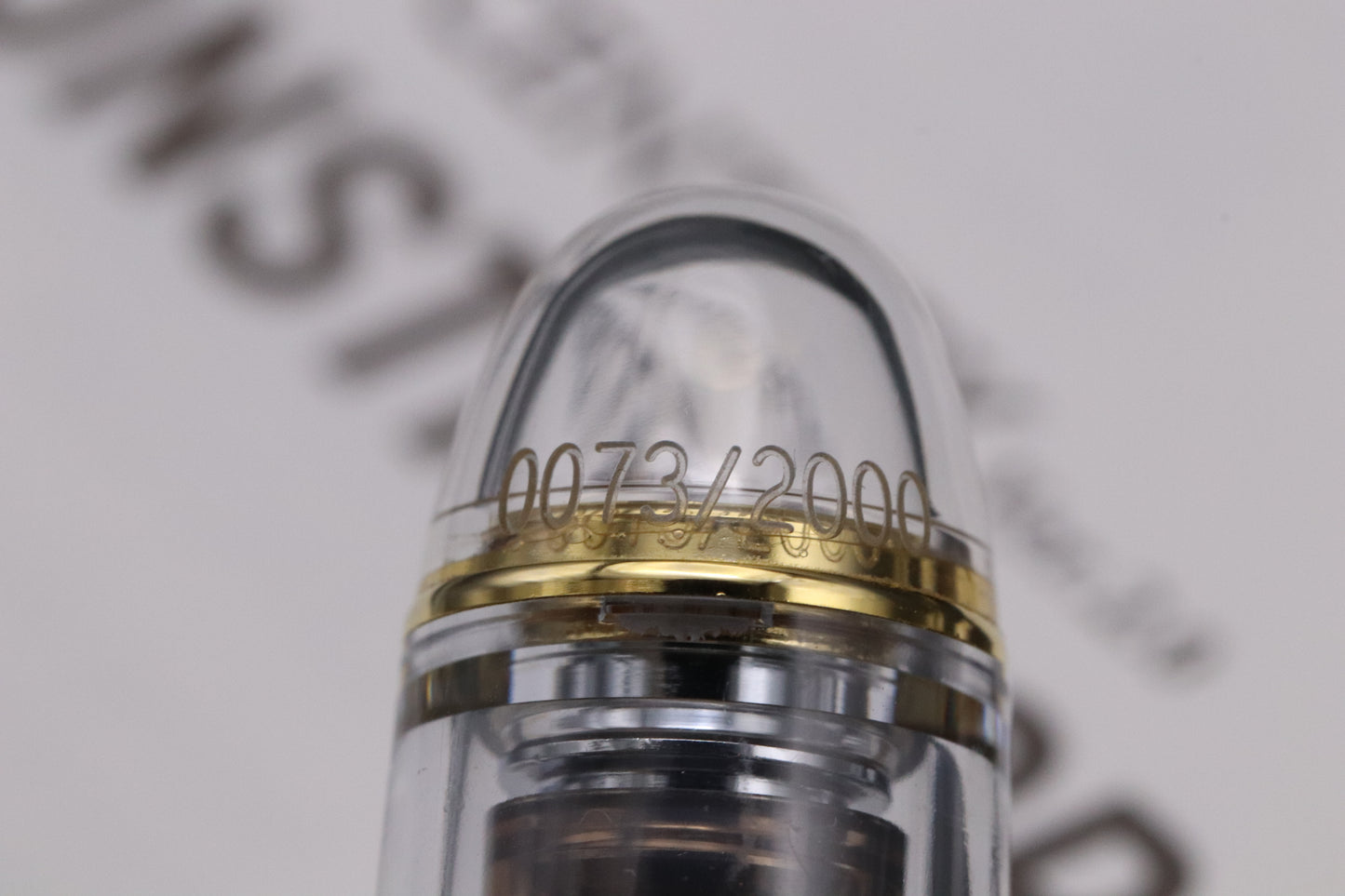 Platinum 3776 Century 15th Anniversary 2.0 LE Demonstrator Fountain Pen - UNUSED -  Fine Nib