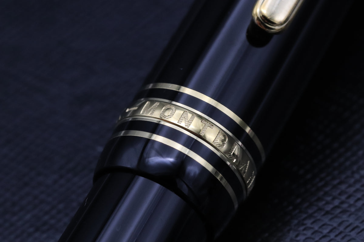 Montblanc Meisterstuck 147 Traveller Gold Coated Fountain Pen