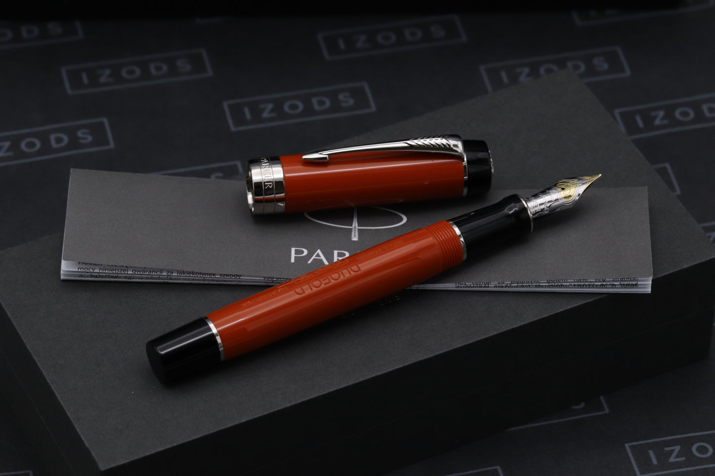 Parker Duofold Centennial Big Red Fountain Pen