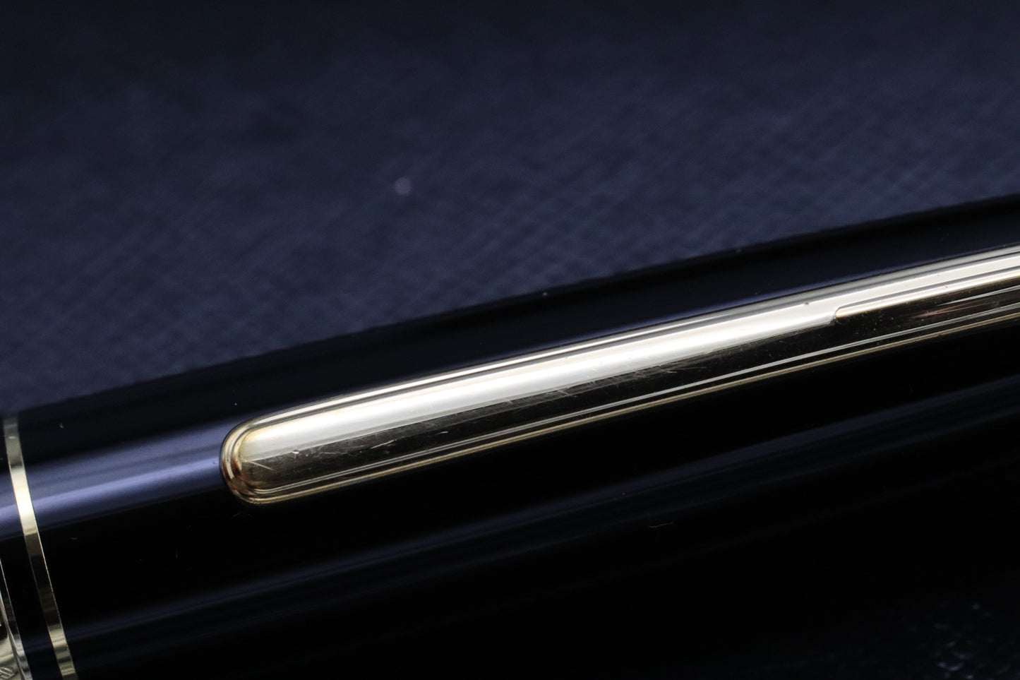 Montblanc Meisterstuck 147 Traveller Gold Coated Fountain Pen