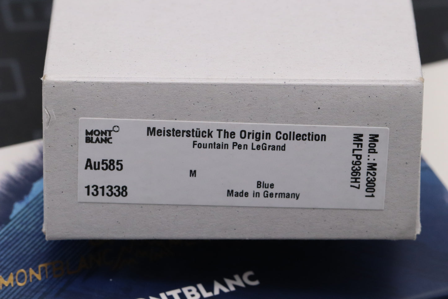 Montblanc Meisterstuck 146 LeGrand The Origin Collection Fountain Pen