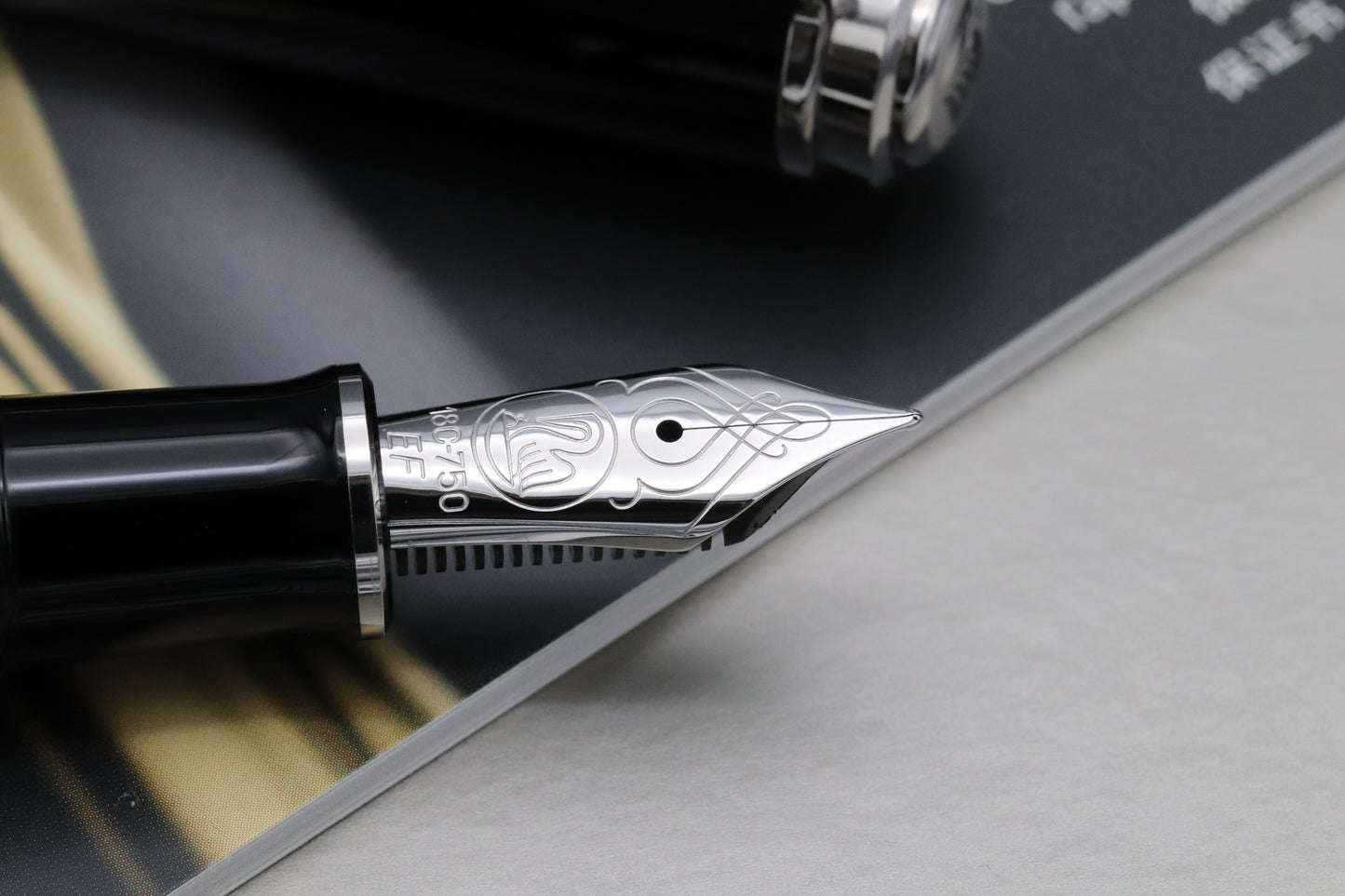 Pelikan Souveran M805 Blue Black Fountain Pen - EF Nib