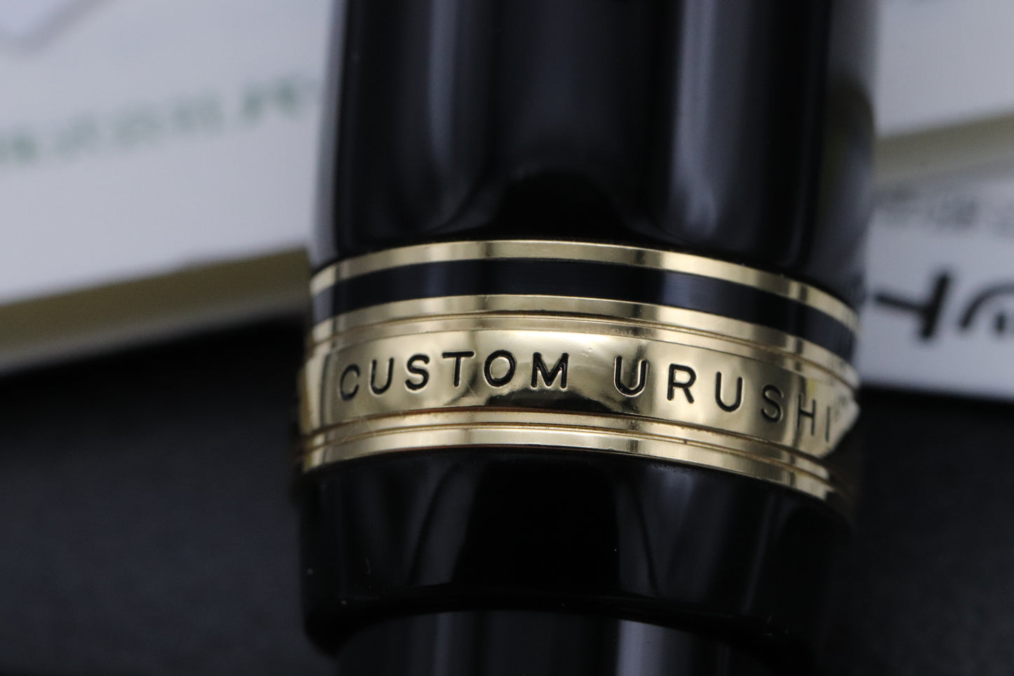 Pilot Custom Urushi Black Fountain Pen