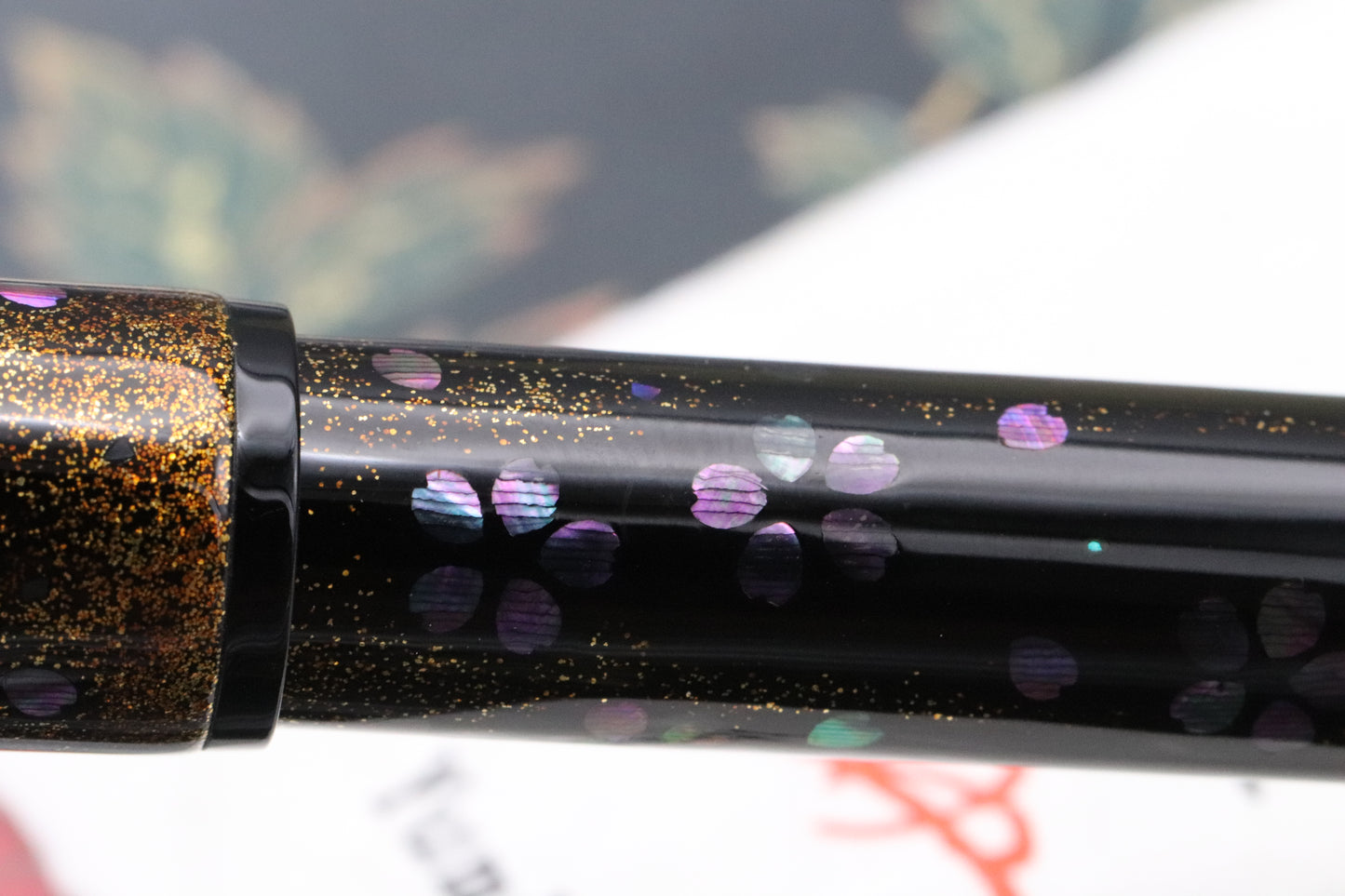 Namiki Yukari Yozakura Maki-e Raden Yumi Fountain Pen