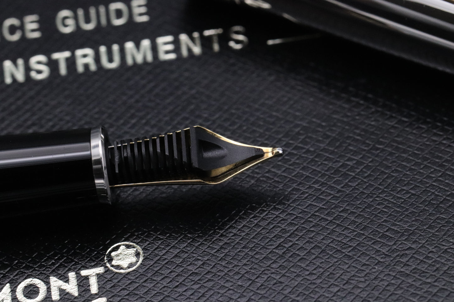 Montblanc Meisterstuck 144 Classique Steel Doue Fountain Pen - SJP Logo - UNUSED