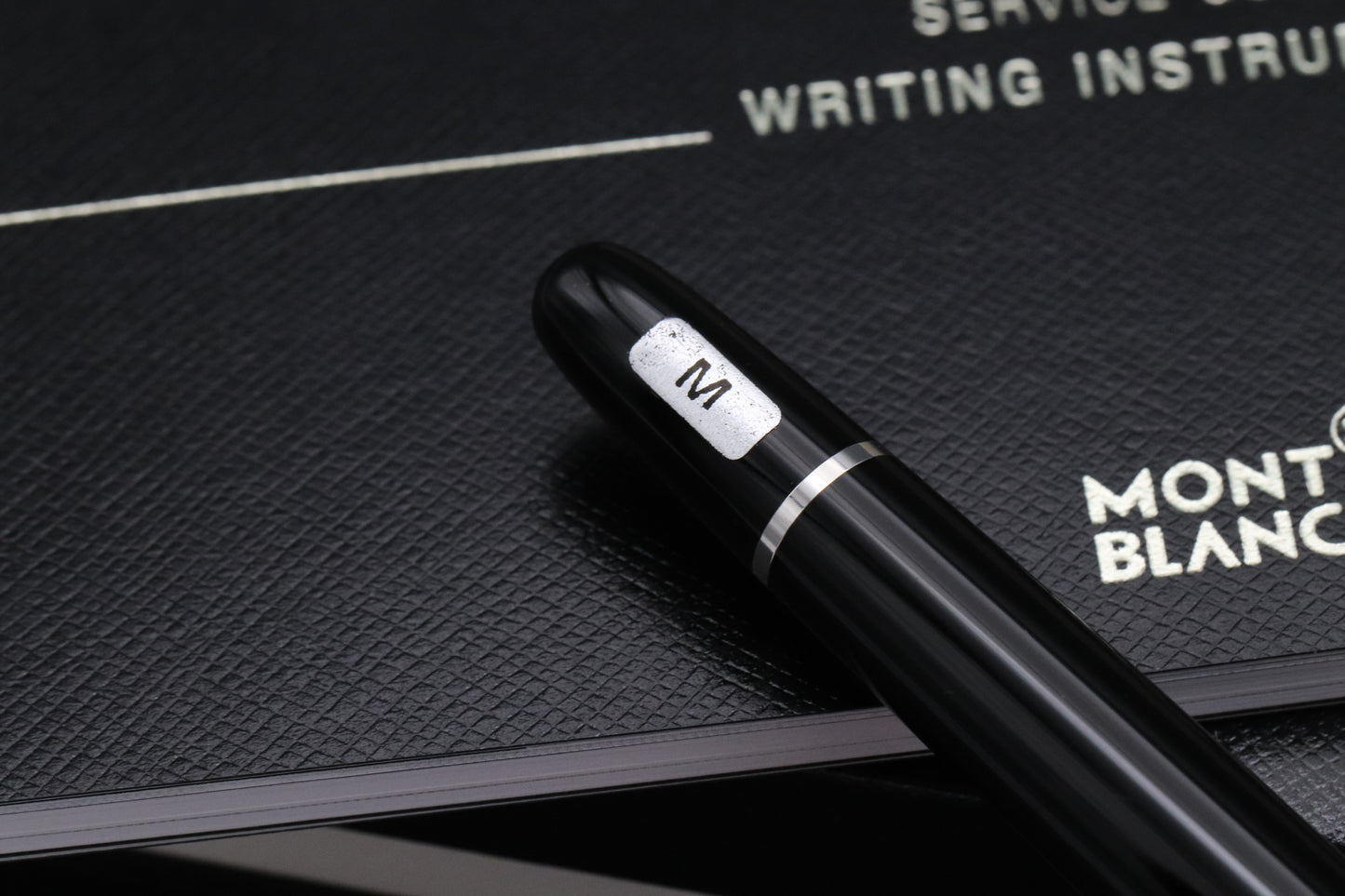 Montblanc Meisterstuck 144 Classique Steel Doue Fountain Pen - SJP Logo - UNUSED