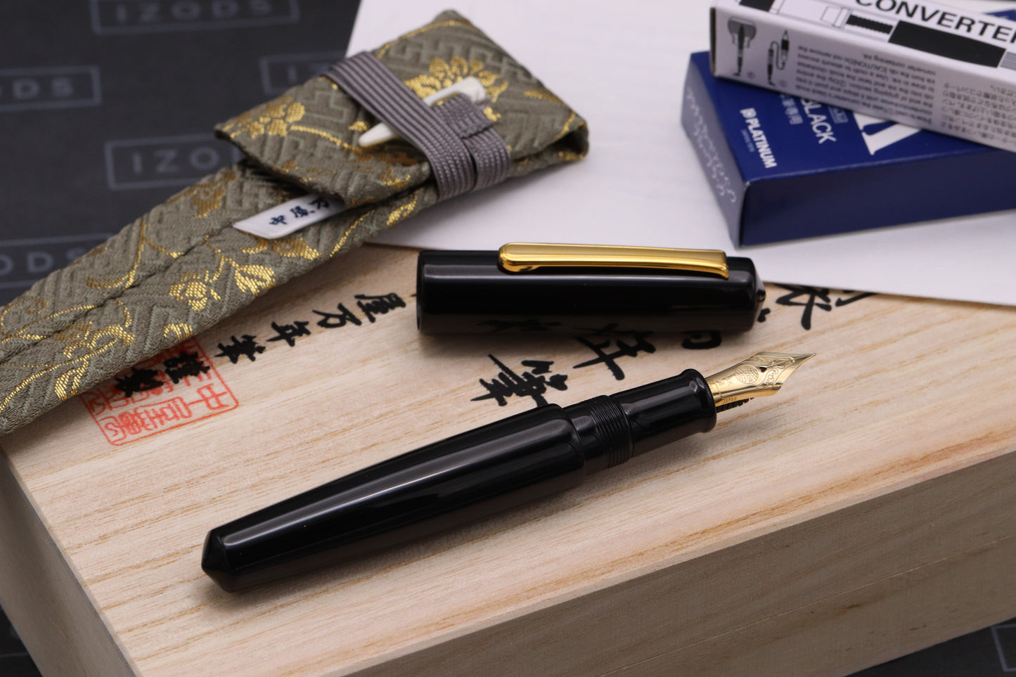 Nakaya Piccolo Writer Kuro-Roiro Fountain Pen - UNUSED - Fine Nib