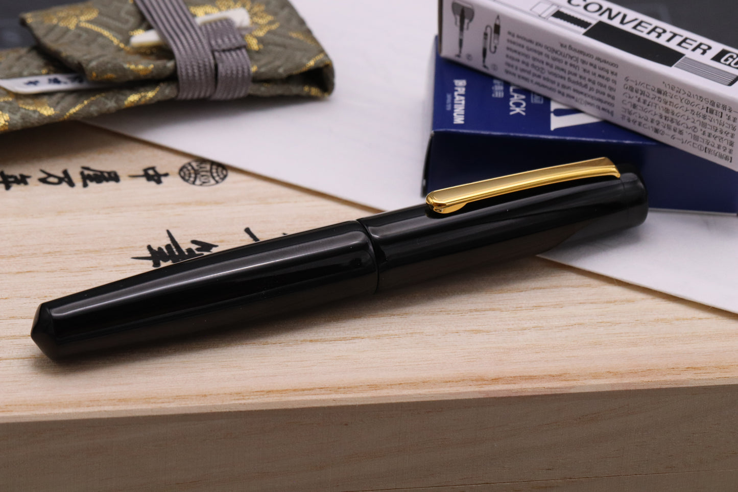 Nakaya Piccolo Writer Kuro-Roiro Fountain Pen - UNUSED - Fine Nib
