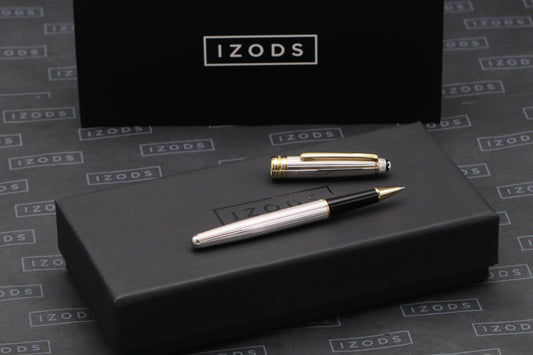 Montblanc Meisterstück 163 Classique Sterling Silver Pinstripe Rollerball Pen