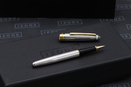 Montblanc Meisterstück 163 Classique Sterling Silver Pinstripe Rollerball Pen