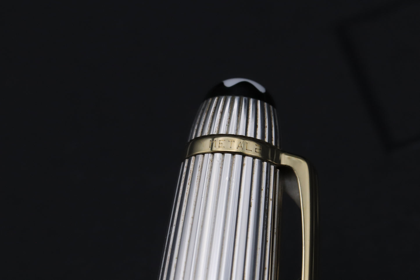 Montblanc Meisterstück 163 Classique Sterling Silver Pinstripe Rollerball Pen
