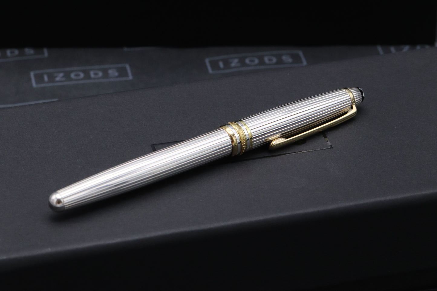 Montblanc Meisterstück 163 Classique Sterling Silver Pinstripe Rollerball Pen