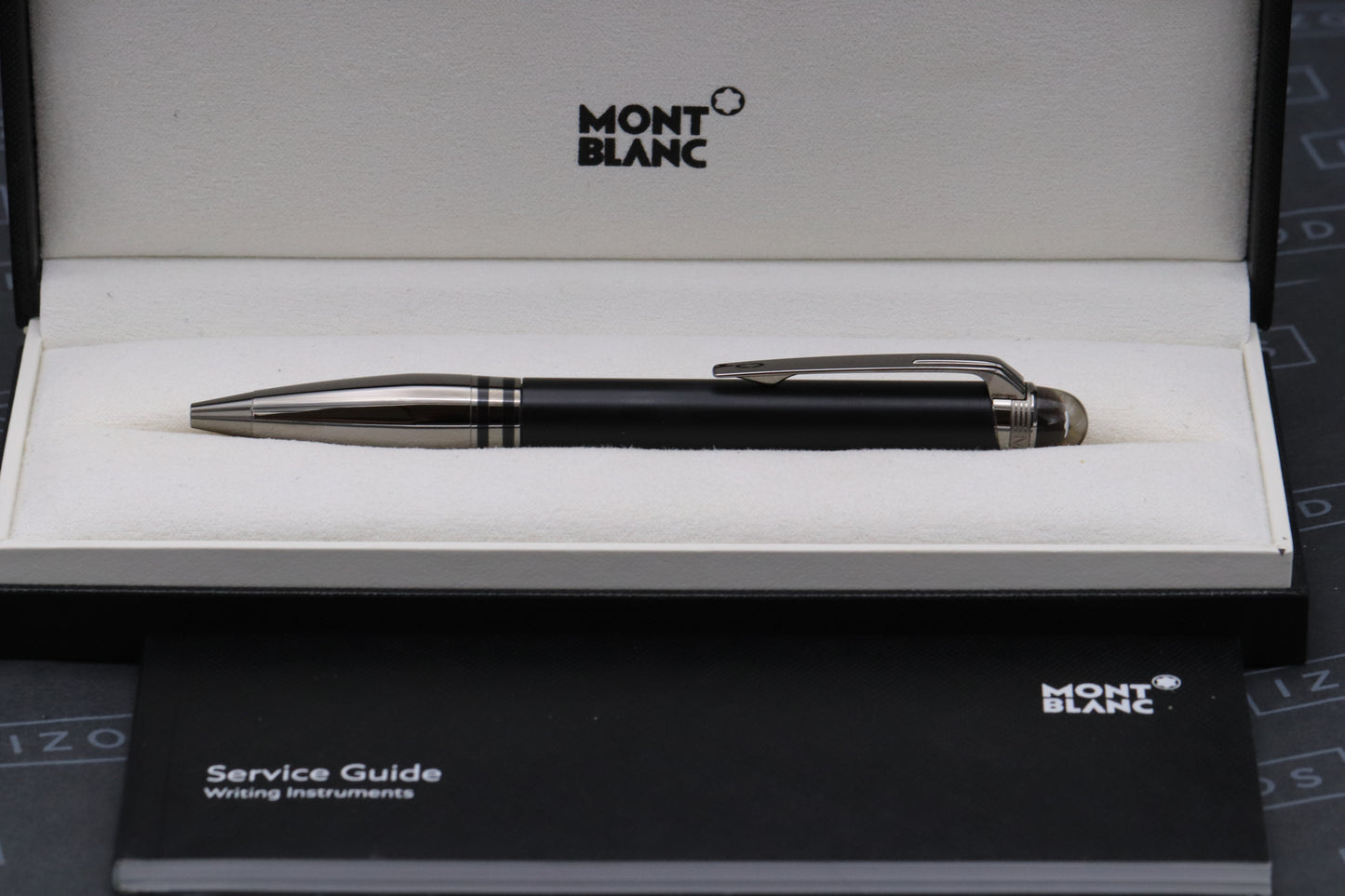Montblanc Starwalker Ultra Black Doue Ballpoint Pen - UNUSED