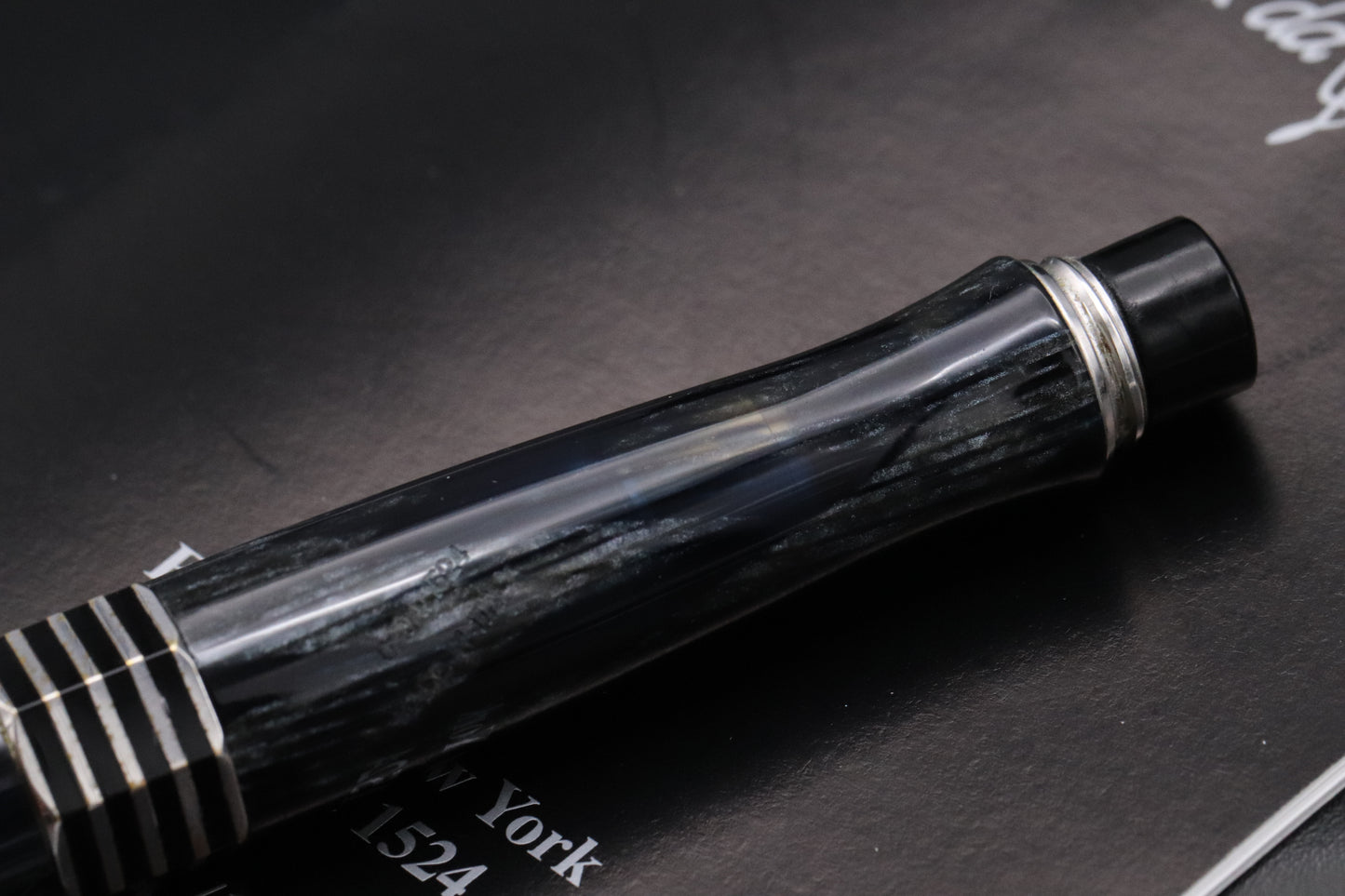 Stipula Giovanni da Verrazzano Celluloid Retractable Nib LE Fountain Pen - Stub