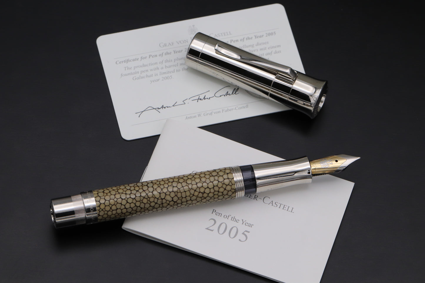 Graf von Faber-Castell Pen of the Year 2005 Galuchet Fountain Pen - UNUSED