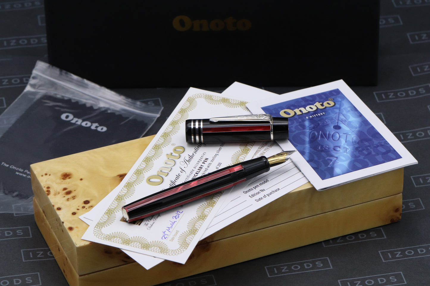 Onoto Magna Charles Dickens Nickleby Limited Edition Fountain Pen