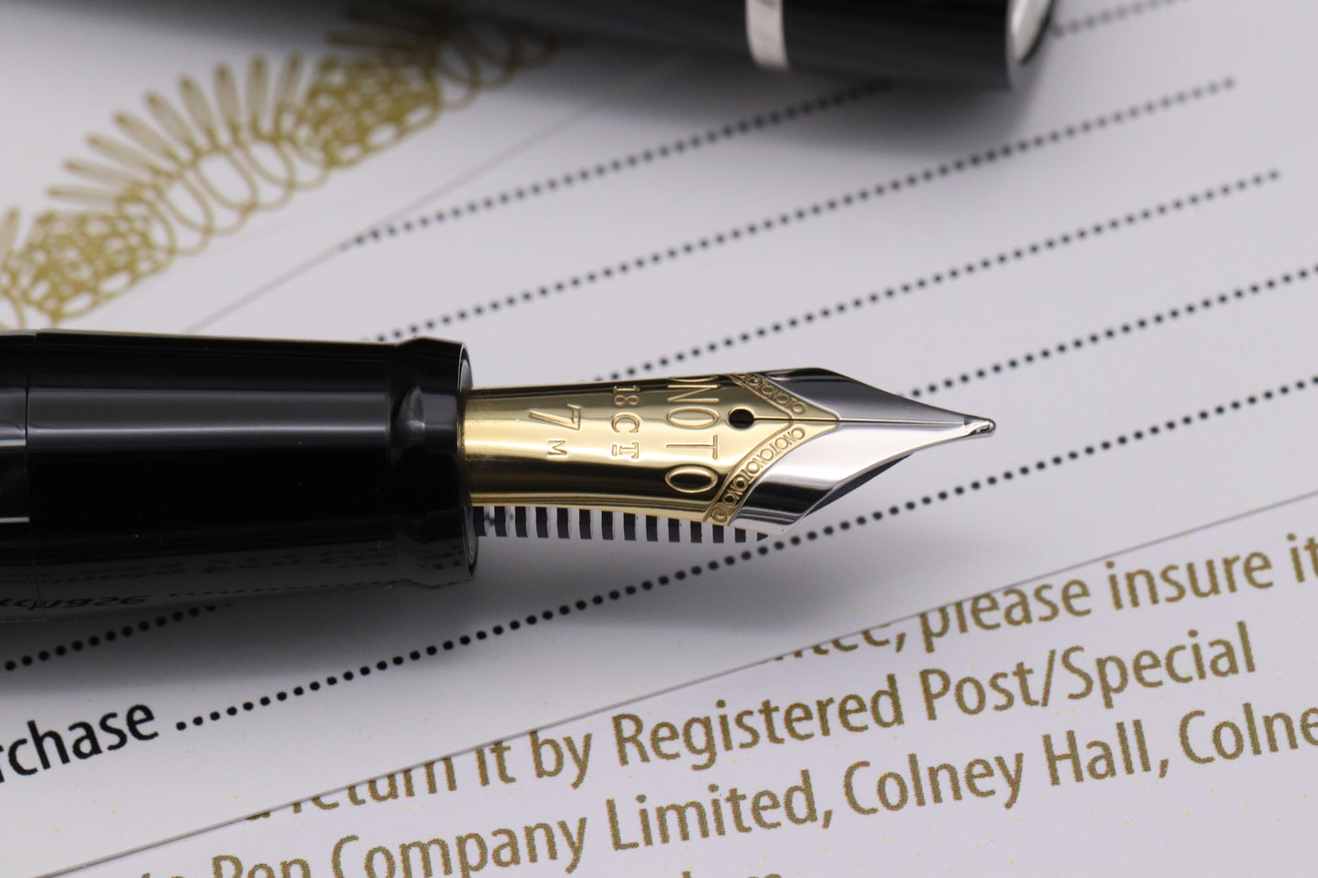 Onoto Magna Charles Dickens Pickwick Limited Edition Fountain Pen