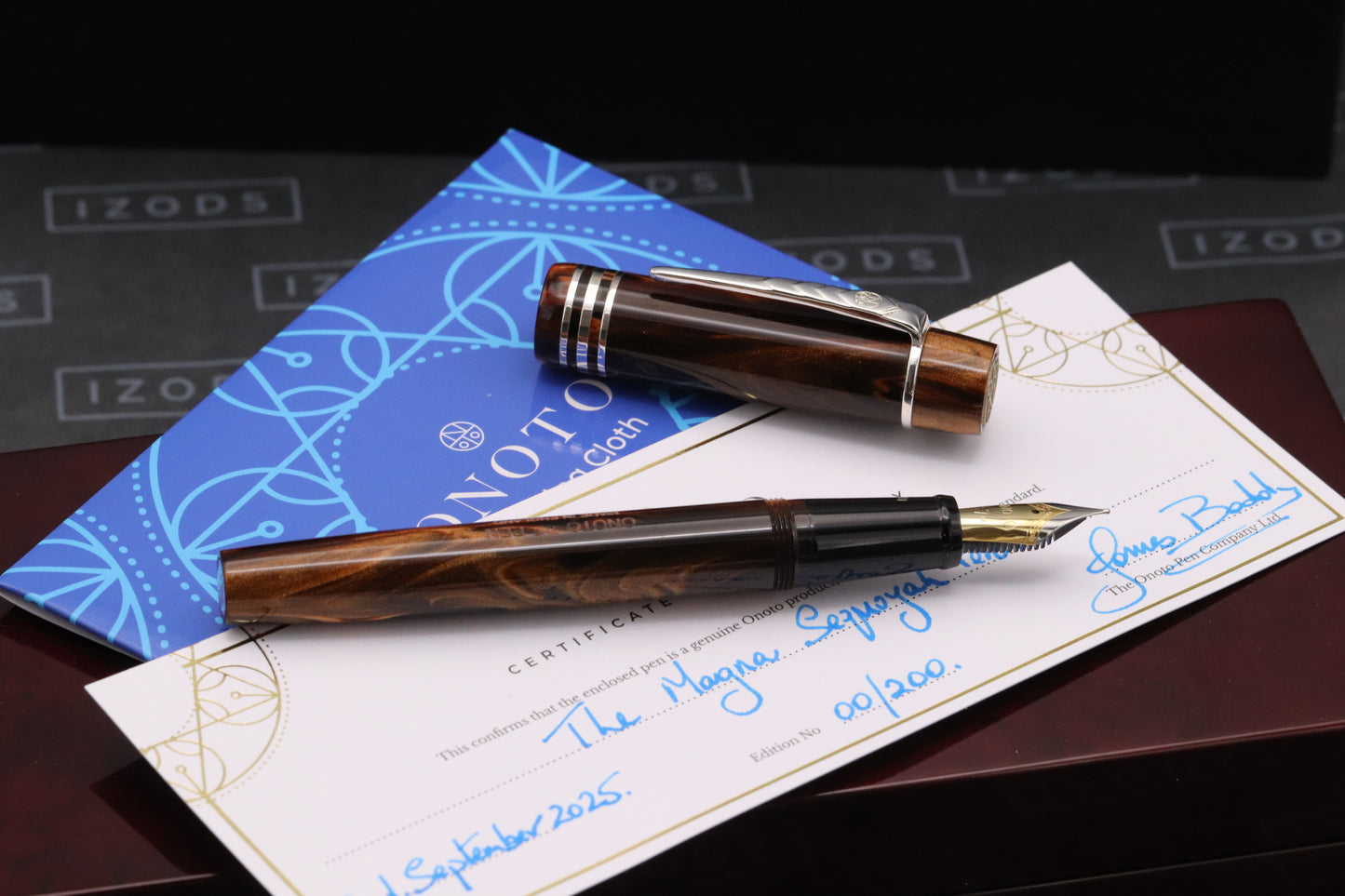 Onoto Magna Sequoyah Limited Edition Fountain Pen - UNUSED - 000/200 - Medium