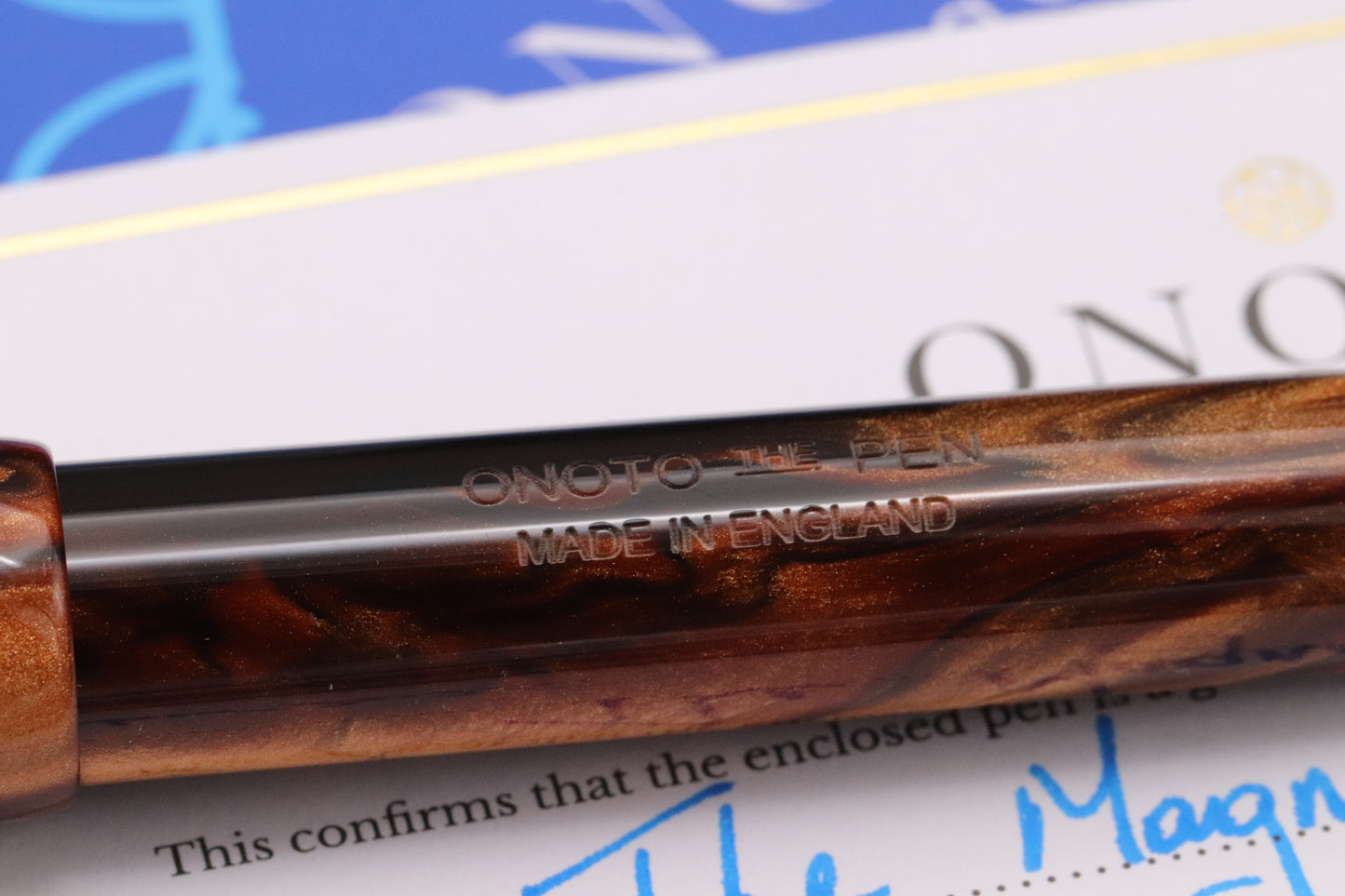 Onoto Magna Sequoyah Limited Edition Fountain Pen - UNUSED - 000/200 - Medium