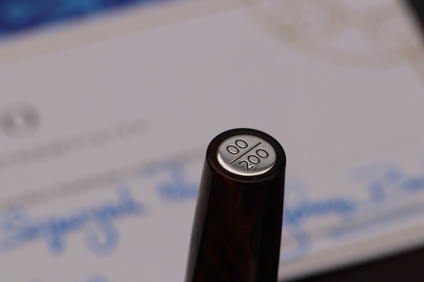 Onoto Magna Sequoyah Limited Edition Fountain Pen - UNUSED - 000/200 - Medium