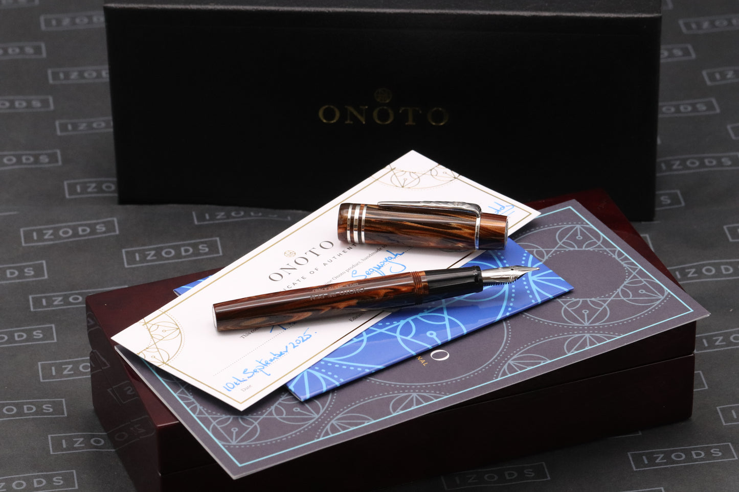 Onoto Magna Sequoyah Limited Edition Fountain Pen - UNUSED - 200/200 - Broad Monotone Nib