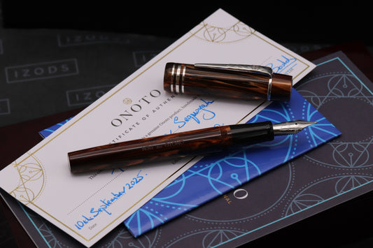 Onoto Magna Sequoyah Limited Edition Fountain Pen - UNUSED - 200/200 - Broad Monotone Nib