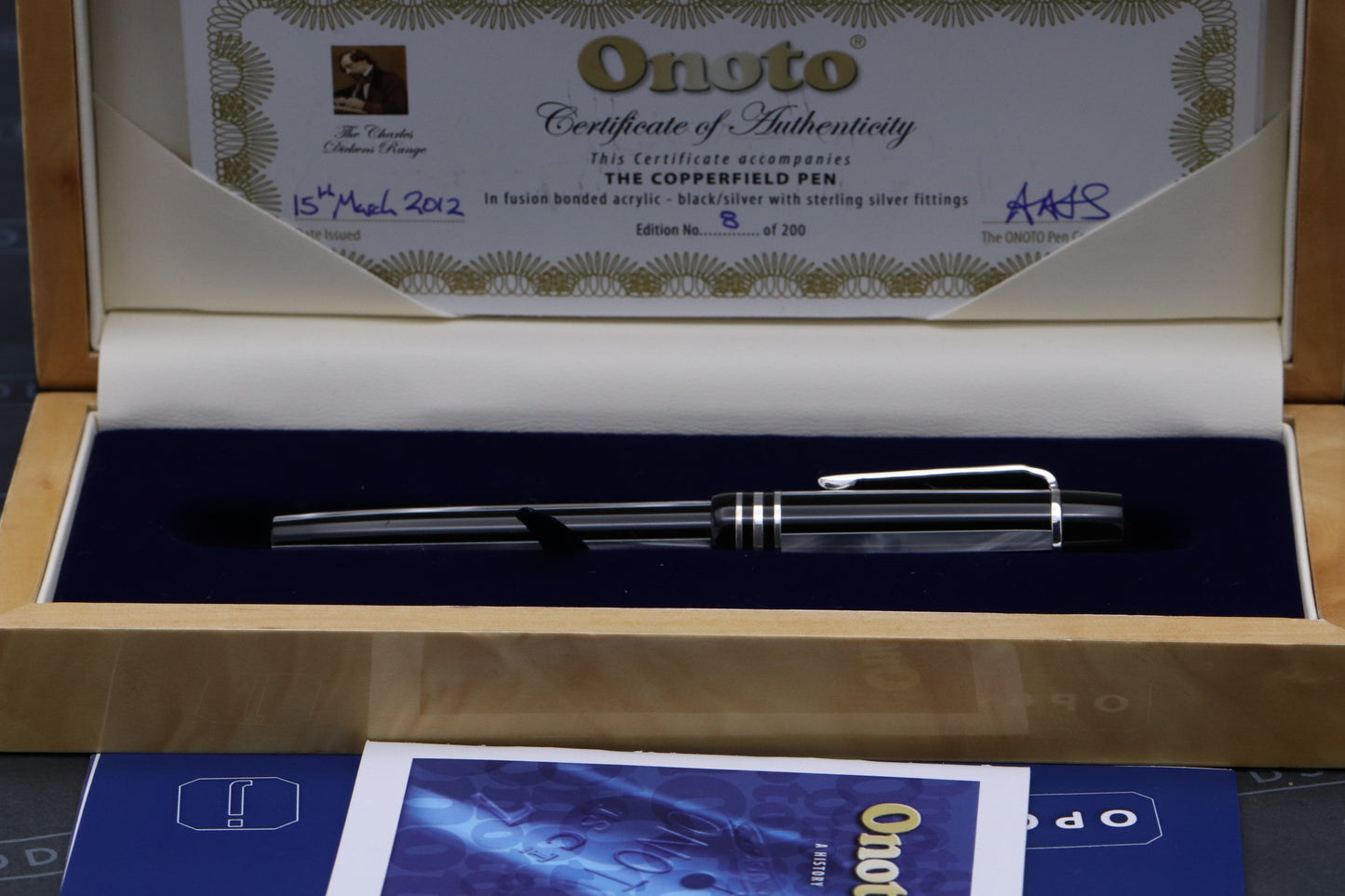 Onoto Magna Charles Dickens Copperfield Limited Edition Fountain Pen