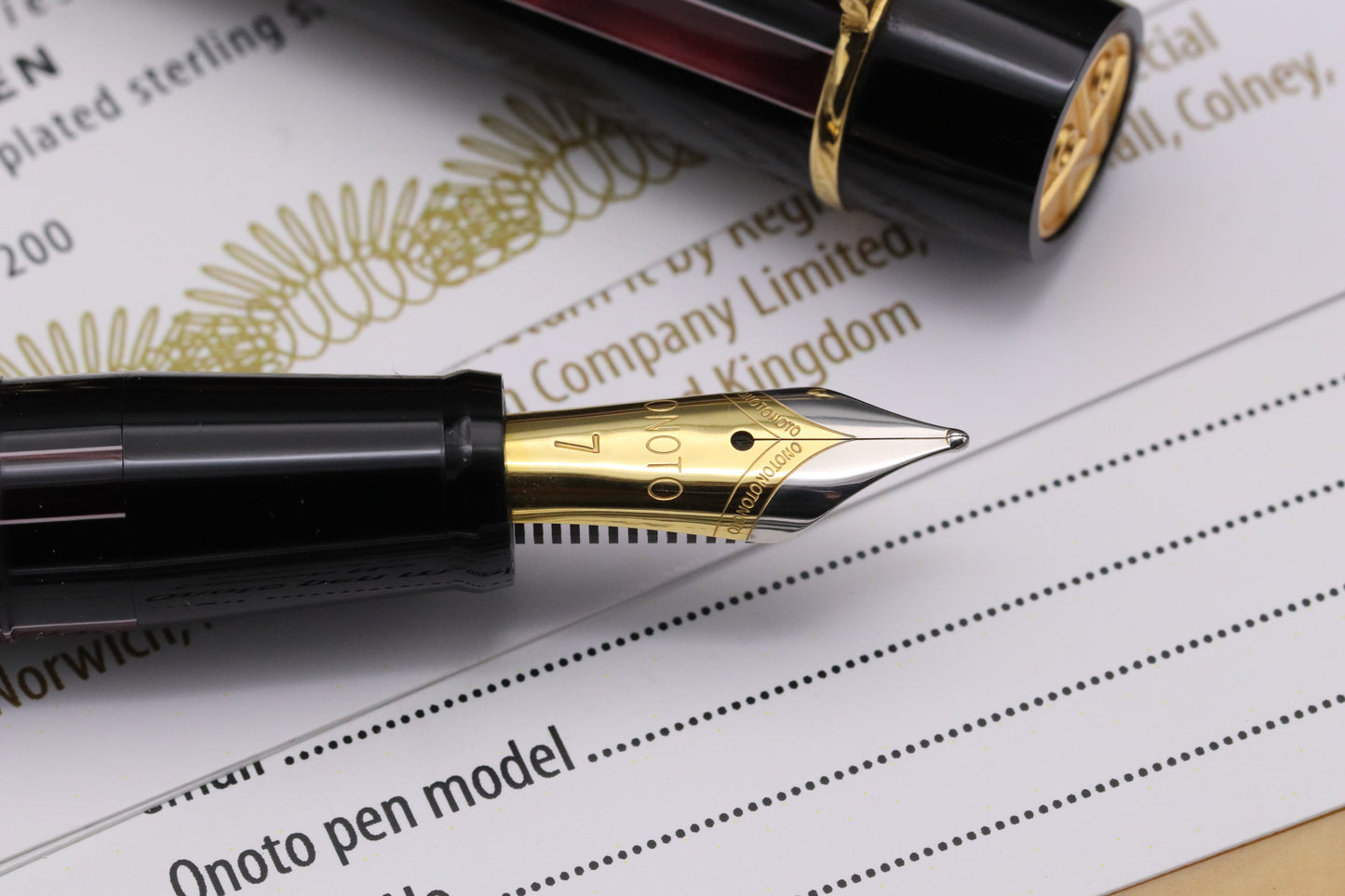 Onoto Magna Charles Dickens Chuzzlewit Limited Edition Fountain Pen