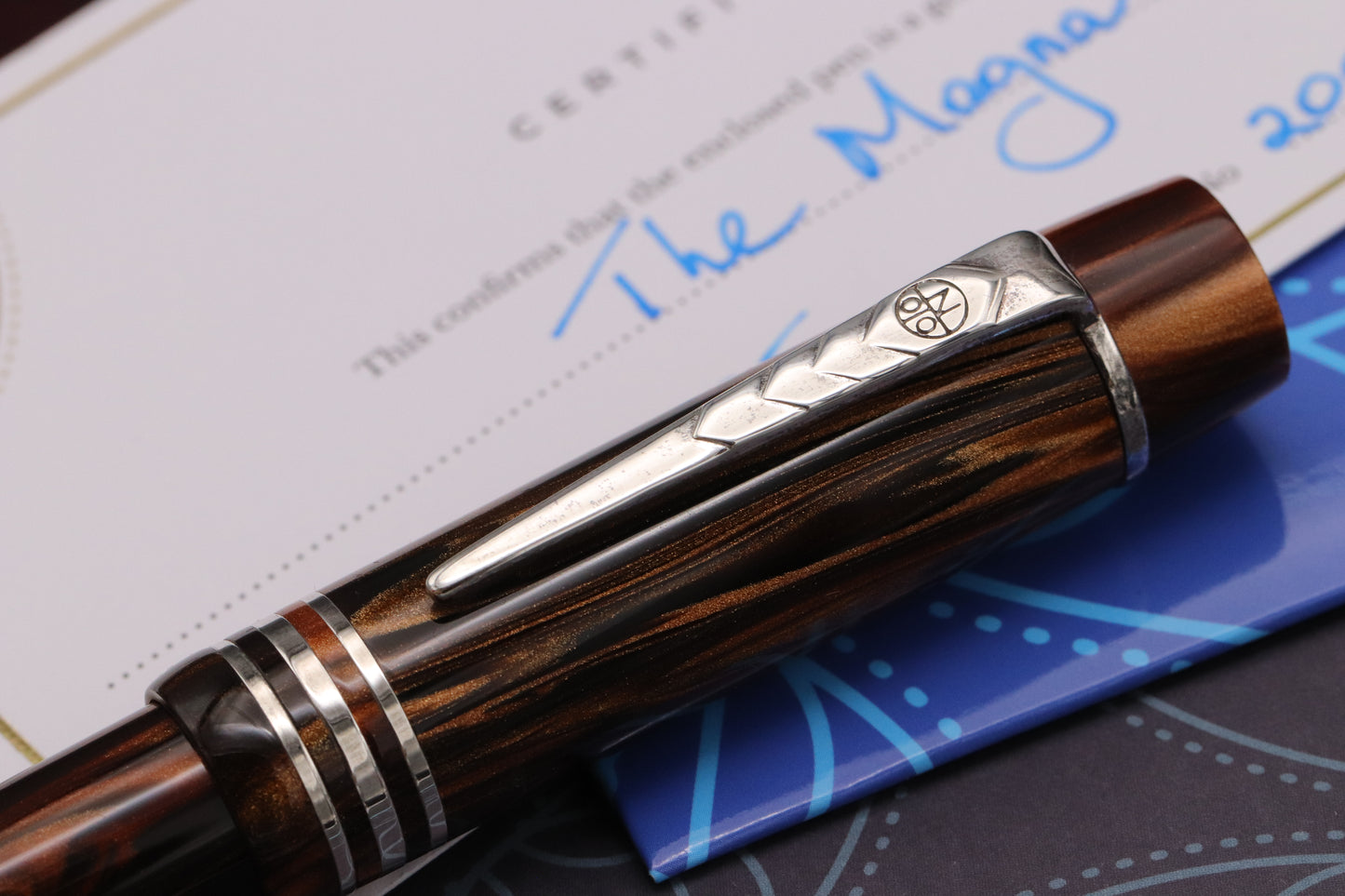 Onoto Magna Sequoyah Limited Edition Fountain Pen - UNUSED - 200/200 - Broad Monotone Nib