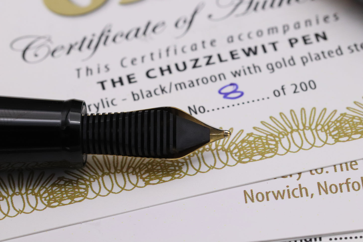 Onoto Magna Charles Dickens Chuzzlewit Limited Edition Fountain Pen