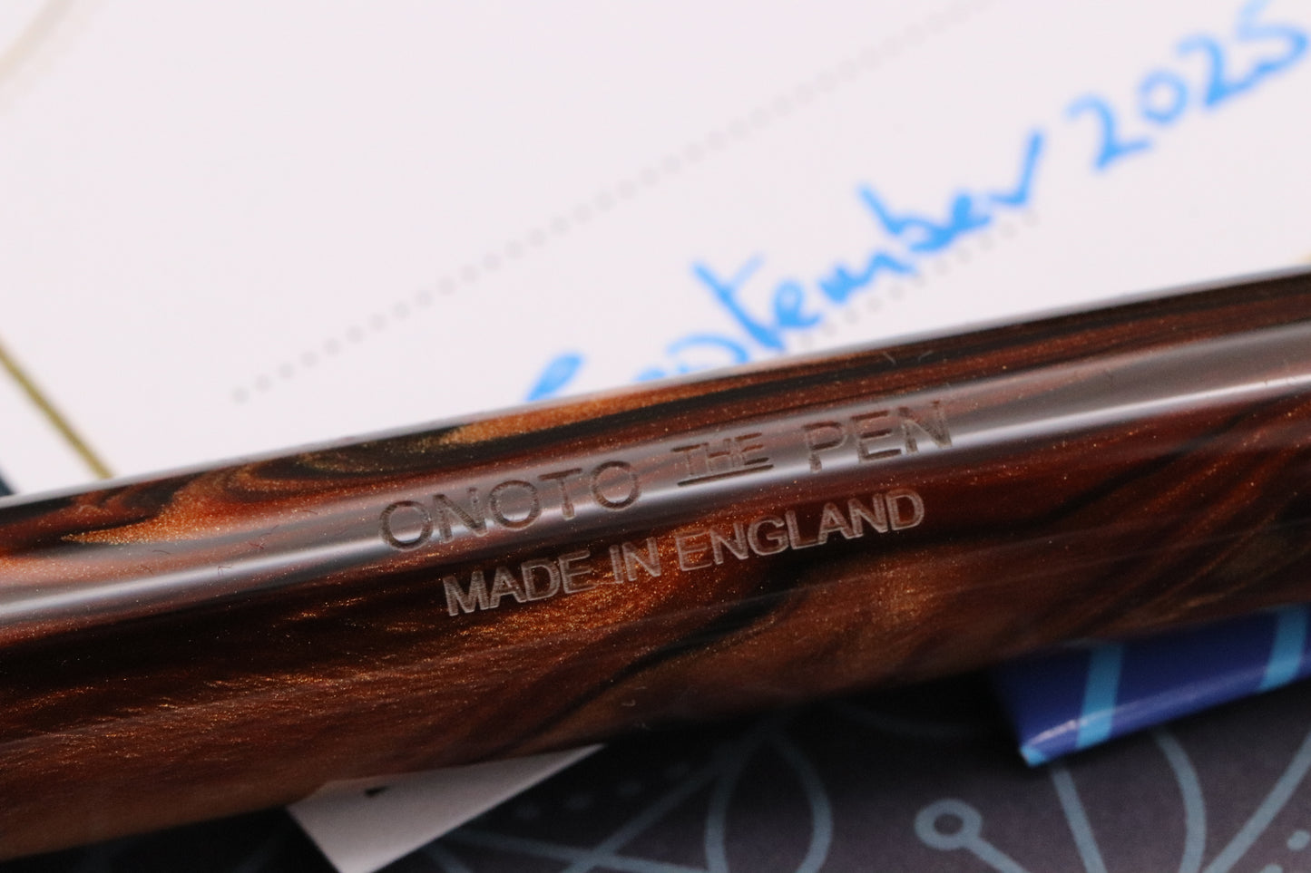 Onoto Magna Sequoyah Limited Edition Fountain Pen - UNUSED - 200/200 - Broad Monotone Nib