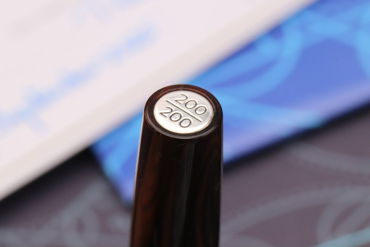 Onoto Magna Sequoyah Limited Edition Fountain Pen - UNUSED - 200/200 - Broad Monotone Nib