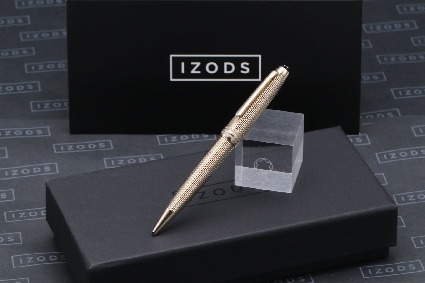 Montblanc Meisterstuck Midsize Geometry Gold-Coated Ballpoint Pen