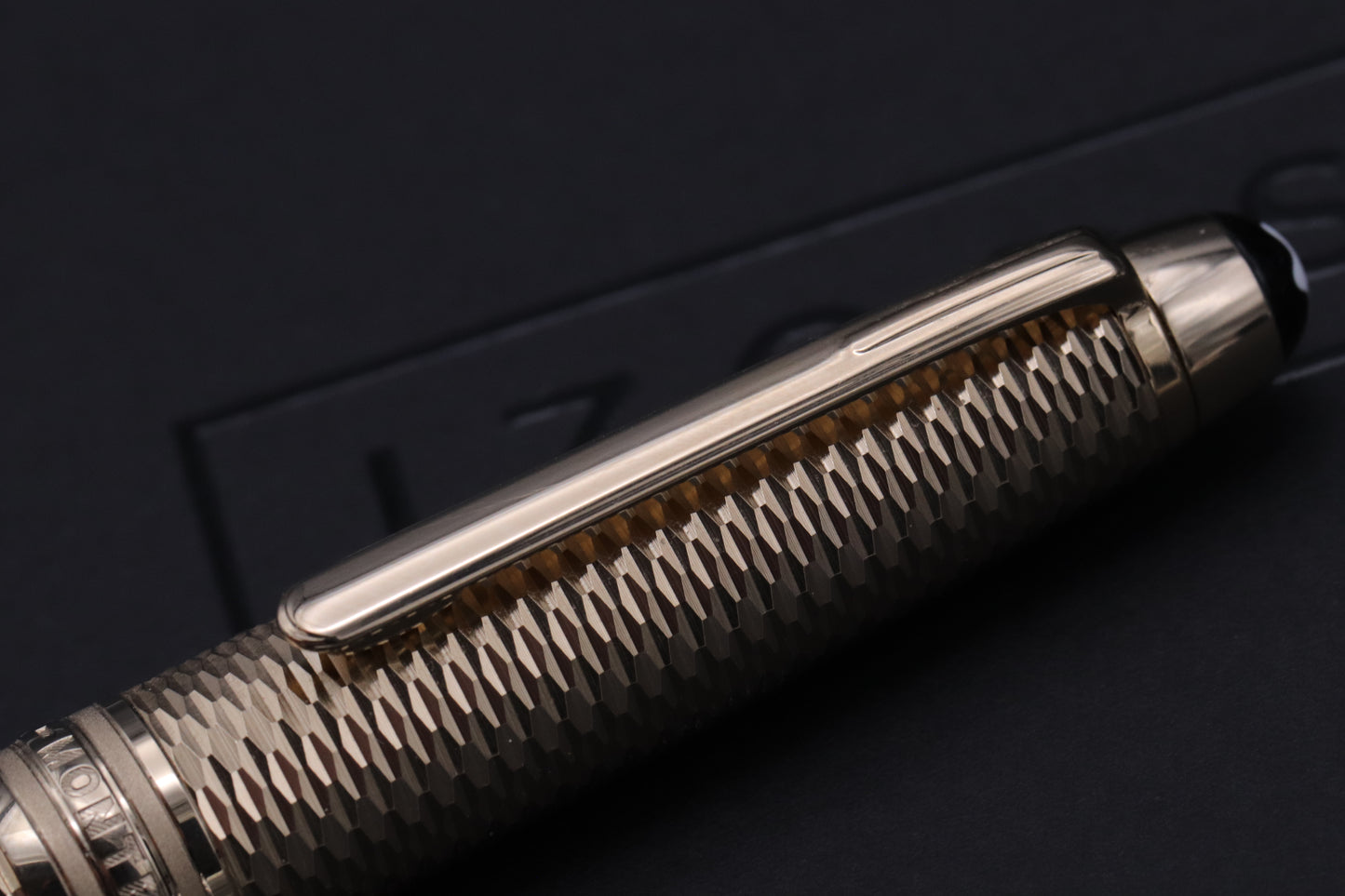 Montblanc Meisterstuck Midsize Geometry Gold-Coated Ballpoint Pen