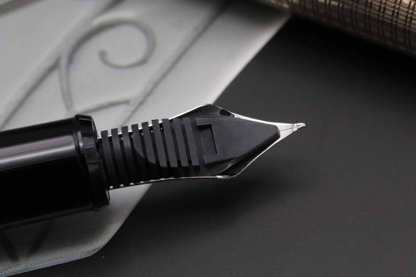 Platinum Century 'The Prime' 100th Anniversary Sterling Silver LE Fountain Pen - UNUSED - SF Nib