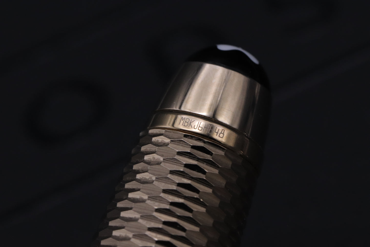 Montblanc Meisterstuck Midsize Geometry Gold-Coated Ballpoint Pen