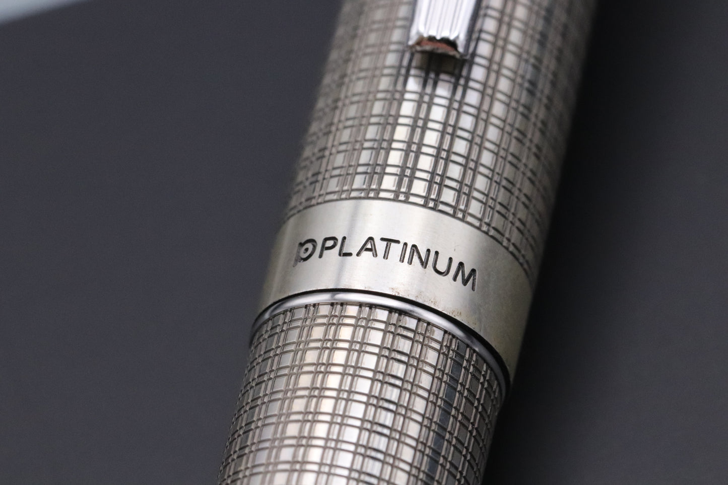 Platinum Century 'The Prime' 100th Anniversary Sterling Silver LE Fountain Pen - UNUSED - SF Nib