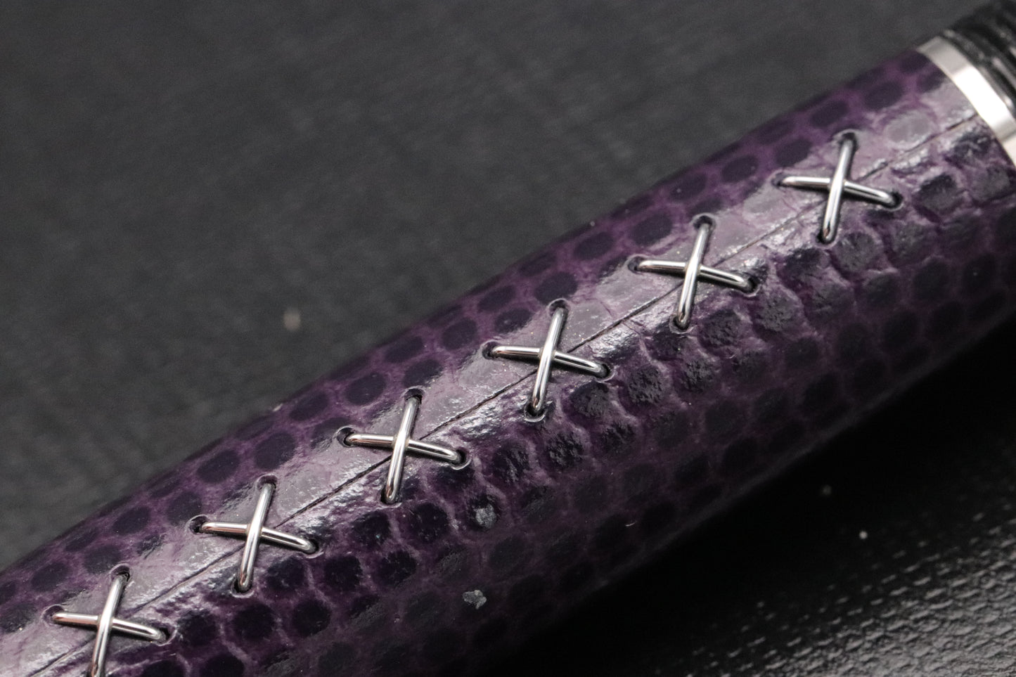 Montblanc Boheme Jewels Amethyst Fountain Pen and Pouch Set