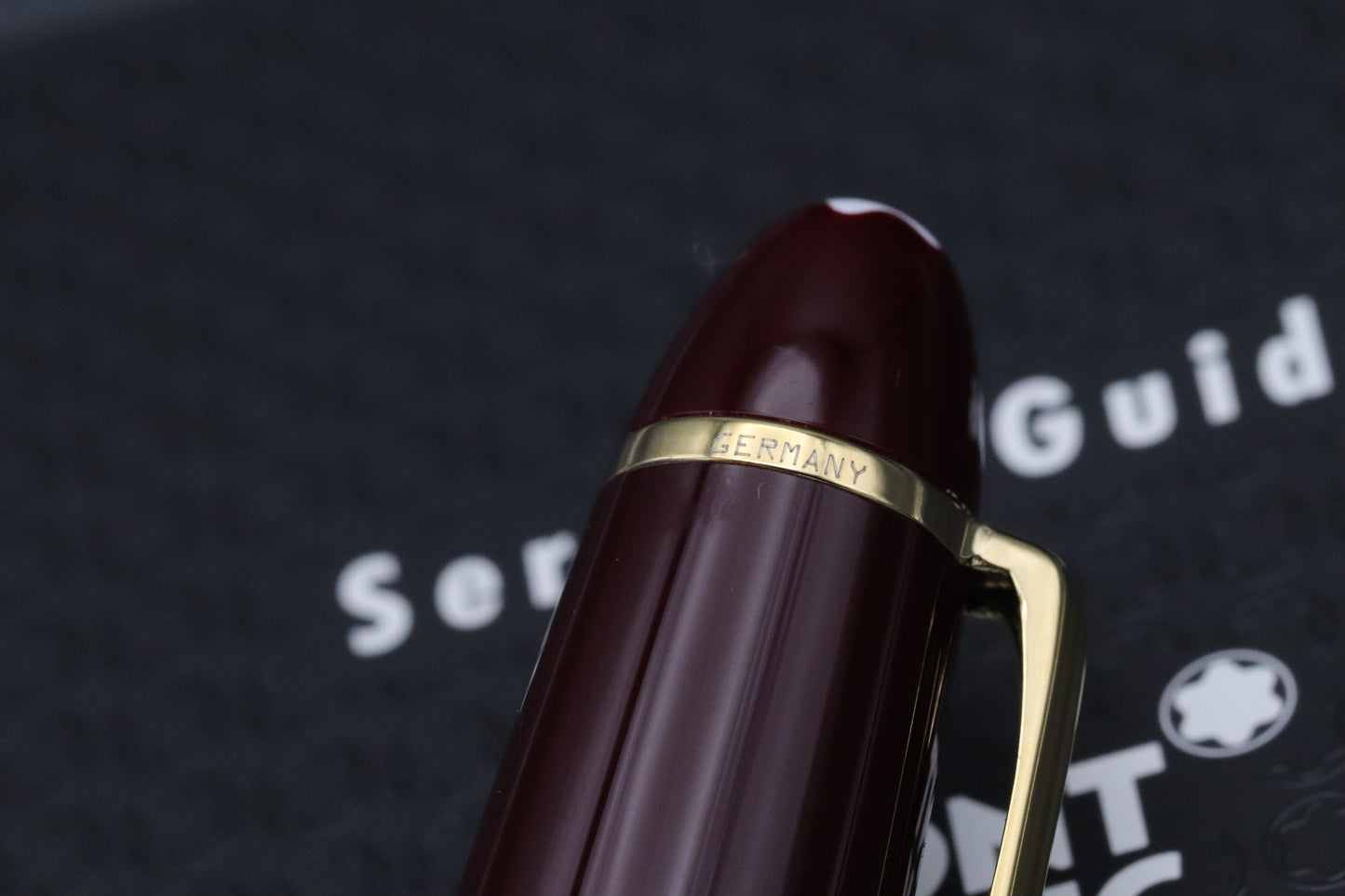 Montblanc Meisterstuck 166 LeGrand Bordeaux Document Highlighter - UNUSED