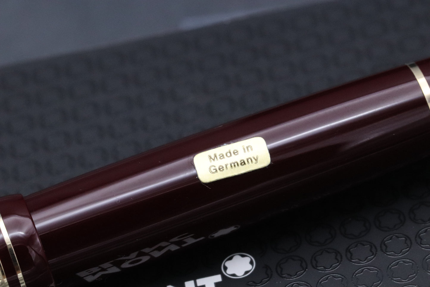 Montblanc Meisterstuck 166 LeGrand Bordeaux Document Highlighter - UNUSED