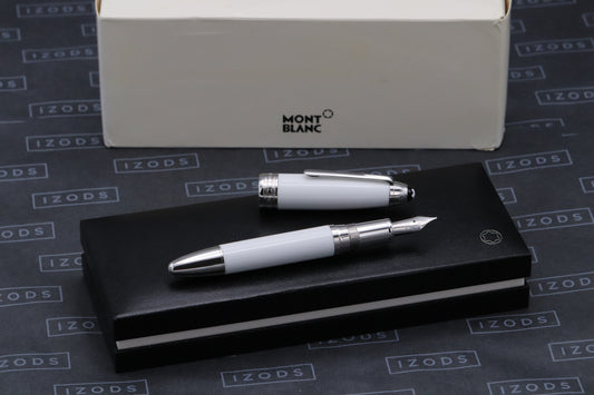 Montblanc Masters for Meisterstuck LeGrand Meissen White Porcelain Fountain Pen