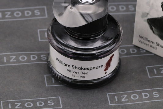 Montblanc William Shakespeare 35ml Velvet Red Ink - UNUSED